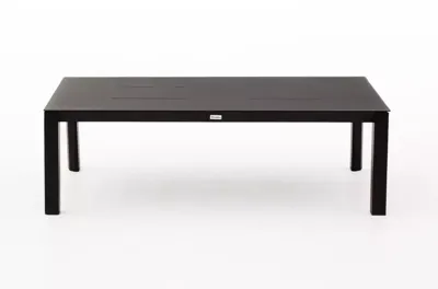 Trestino lounge tuintafel lausanne 122x70x38cm zwart