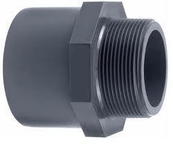 pvc puntstuk 50/63mm x 1" 10 bar