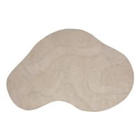 WOOOD Organisch Vloerkleed 'Alya' 170 x 240cm, kleur Milk - thumbnail