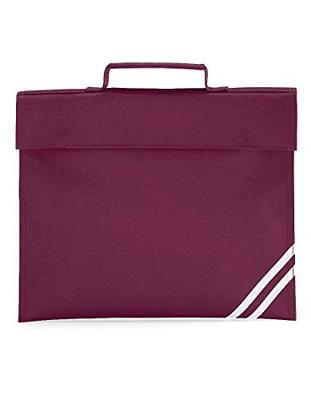 Quadra QD456 Classic Book Bag - Burgundy - 36 x 30 cm Quadra QD456 Classic Book Bag - Burgundy - 36 x 30 cm