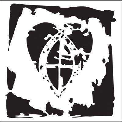 The Crafter's Workshop • template 10x10cm crusaders heart