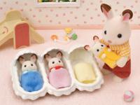 Sylvanian Families drieling Chocoladekonijn verzorgingsset - thumbnail