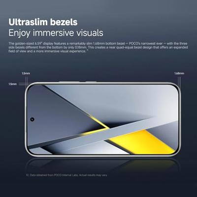 XIAOMI Poco F8 Pro 12+256 denimblauw (adapter niet inbegrepen)