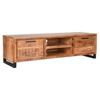 LABEL51 TV-meubel 'Glasgow' Mangohout, 160cm - thumbnail
