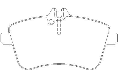 Remblokken set 2388101 Remblokken set 2388101