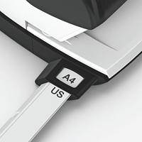 Leitz 2-gaats perforator 5008 zwart - thumbnail