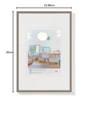 Walther New Lifestyle fotolijst 21x30cm staal