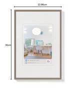 Walther New Lifestyle fotolijst 21x30cm staal - thumbnail
