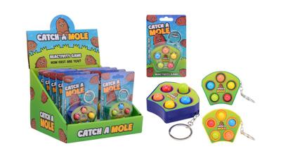 Toi-Toys mollen meppen sleutelhangerspelletje