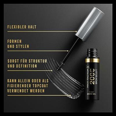 Wenkbrauw Volume Gel Max Factor 2000 Calorie Nº 006 Clear Nº 000-Clear 4,5 ml