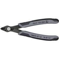 Knipex Electronic Super Knips® ESD | 125 mm Lengte | Meer-Componentengrepen | Gebruineerd - 78 61 125 ESDSB - thumbnail