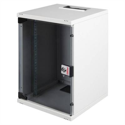 ROLINE 10-inch wandbehuizing 9 U, 312x300 BxD grijs