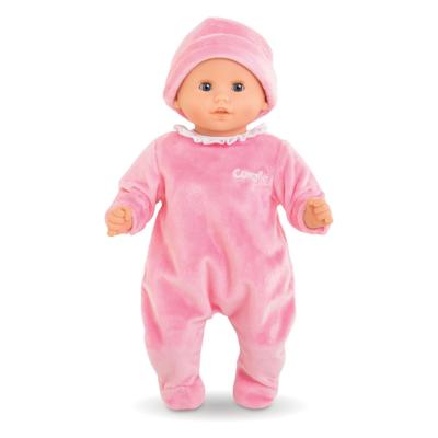 Roze pyjama en muts - COROLLE - Kleding - Voor 30 cm pop - Vanaf 18 maanden