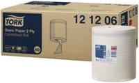Poetspapier Tork M2 Basic Universal 2-laags 160m wit 121206 - thumbnail