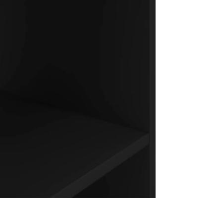 Aquariumstandaard 60,5x36x72,5 cm bewerkt hout zwart - thumbnail