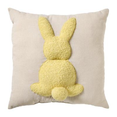 Kussen paashaas - beige/geel - 45x45 cm Kussen paashaas - beige/geel - 45x45 cm