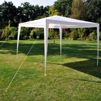 Partytent 3 x 3 m Waterdicht - Stalen Frame met Kunststof Verbindingen - thumbnail