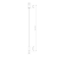 Lyora Smalle pendelFourty S lichtgrijs - 10900 - thumbnail