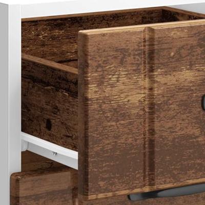 Keuken onderkast Lucca bewerkt hout oud houtkleurig Keuken onderkast Lucca bewerkt hout oud houtkleurig