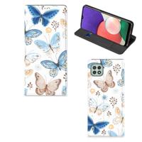 Smartphone hoesje voor Samsung Galaxy A22 5G Vlinder - thumbnail
