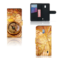 Nokia 2.2 Flip Cover Kompas - thumbnail