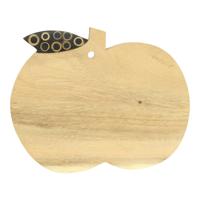Houten Snijplank Appelvorm Medium - thumbnail