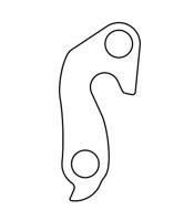 Union derailleurpad gh-089 met schroefset m8x0.75 - thumbnail
