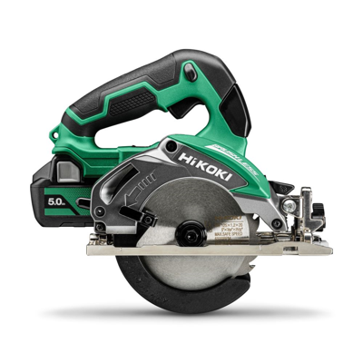 Hikoki C1805DAWRZ Accu cirkelzaag - 18 V / 47 mm - Inclusief 2 accu's 5.0Ah en lader - HSC IV koffer Hikoki C1805DAWRZ Accu cirkelzaag - 18 V / 47 mm - Inclusief 2 accu's 5.0Ah en lader - HSC IV koffer