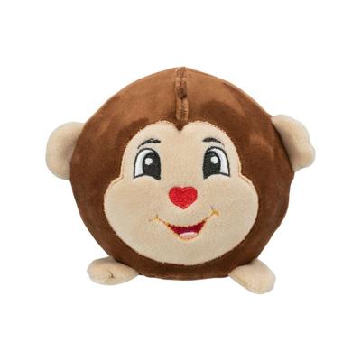 TRIXIE HONDENSPEELGOED AAP ROND PLUCHE 11 CM 2 ST