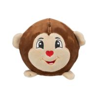 TRIXIE HONDENSPEELGOED AAP ROND PLUCHE 11 CM 2 ST - thumbnail