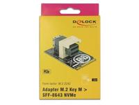 DeLOCK Adap. M.2 Key M>SFF-8643 ho. NVMe | horizontal - thumbnail