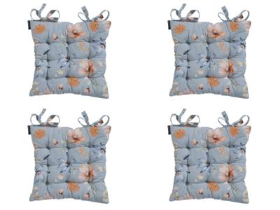 Toscane kussen ca. 46x46 cm Florina blue (4 stuks) Madison - Madison