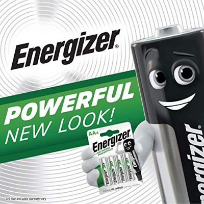 Energizer Accu Recharge Power Plus 700 mAh AAA HR3/4 oplaadbare batterij, 4 stuks - thumbnail