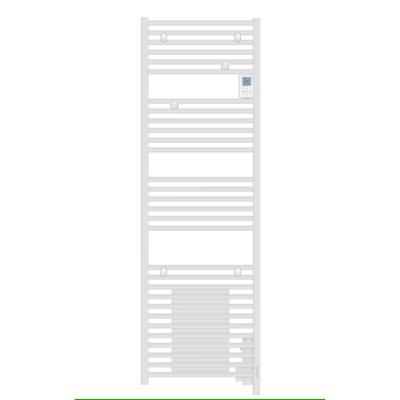 Go by Van Marcke Doris elektrische handdoekradiator 183,7x55cm 2000 watt met ventilator en digitaal bedieningspaneel wit 851129