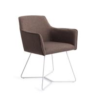 Jesper Home Eetkamerstoel 'Hofu' Beehive White, kleur Potters Clay - thumbnail