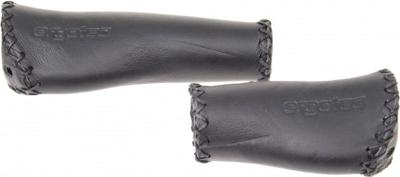 Handvatset Ergotec Monaco 135/92 mm - zwart - leer