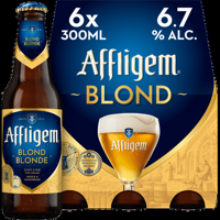 Affligem Blond Bier Fles 6 x 300ml bij Jumbo - thumbnail