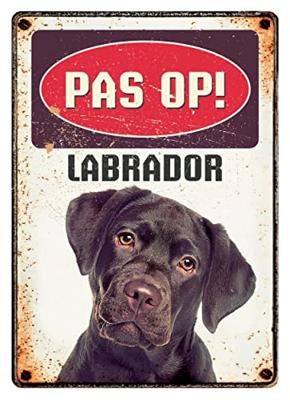 Plenty Gifts waakbord blik labrador
