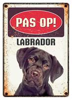Plenty Gifts waakbord blik labrador - thumbnail
