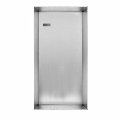 Looox Colour BoX inbouwnis - 15x30x10cm - RVS geborsteld cbox15rvs
