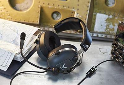 Thrustmaster Headset Over Ear headset Kabel Stereo Grijs, Metallic Volumeregeling, Microfoon uitschakelbaar (mute) Gamen - thumbnail