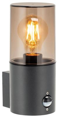 Enzo Wandlamp | E27 | met sensor | rond | antraciet IP54 - 5087100 Enzo Wandlamp | E27 | met sensor | rond | antraciet IP54 - 5087100