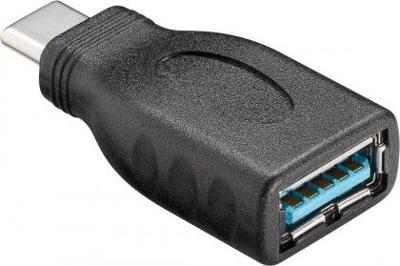 USB 3.2 GEN 1 (USB 3.0) Adapter - USB-C naar USB-A - 5Gbit/s - USB adapter - Zwart