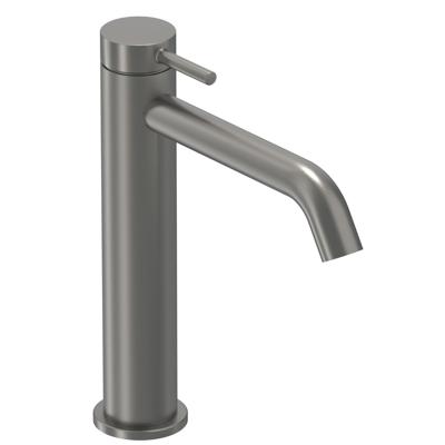 IVY Bond Wastafelmengkraan - opbouw - middelhoog - coldstart - Geborsteld metal black PVD 6100156