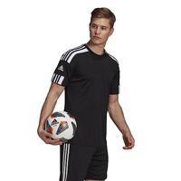 adidas Performance Senior Squadra 21 voetbal T-shirt zwart/wit - thumbnail