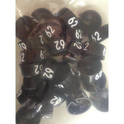 MB zwart/wit 62 voor op kledinghanger