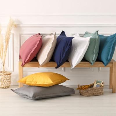 Kussensloop Atmosphera Wit Multicolour 70 x 50 cm