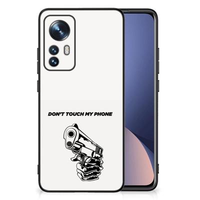 Xiaomi 12 | 12X | Telefoon Hoesje | Gun Don't Touch My Phone Xiaomi 12 | 12X | Telefoon Hoesje | Gun Don't Touch My Phone
