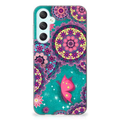 Samsung Galaxy S23 FE | Hoesje maken | Cirkels en Vlinders