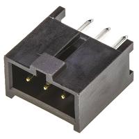 Molex 901361203 Male header, inbouw (standaard) Totaal aantal polen: 3 Rastermaat: 2.54 mm Inhoud: 1 stuk(s) Tray - thumbnail